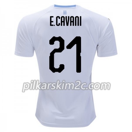 Koszulka Urugwaj E.Cavani 21 Precz Mistrzostwa Świata 2018 - Koszulki Piłkarskie